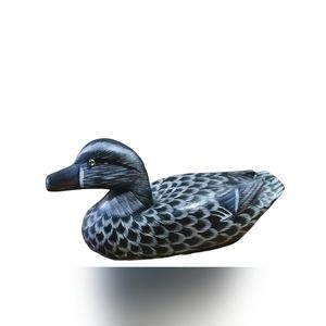 Wooden Duck Decoy 9” The People’s Republic Of China Mallard Hand Painted Vintage